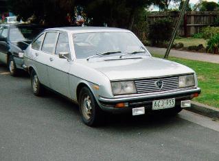 Picture of a Lancia Beta Berlina